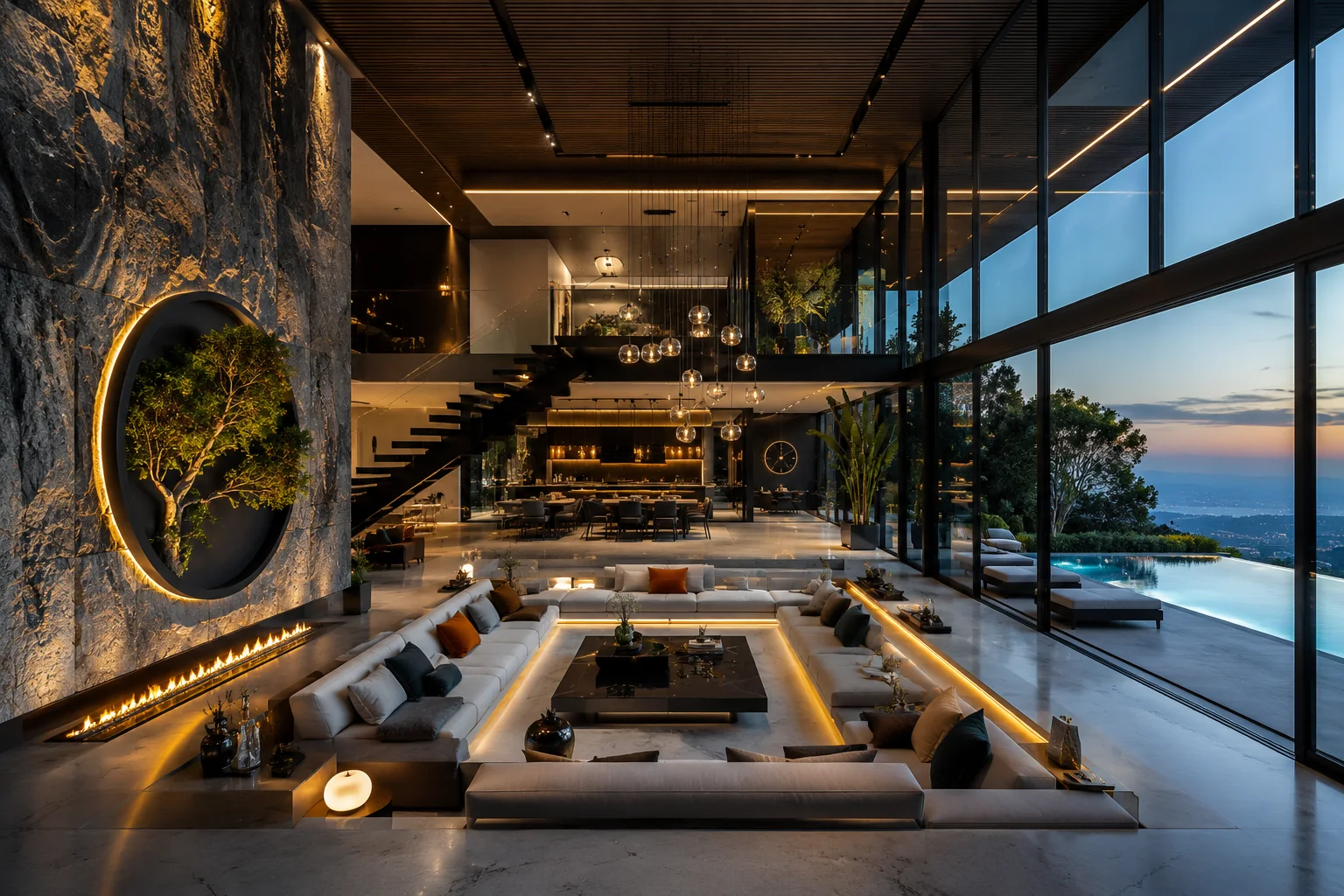 Villa Salon Tasarımı - ARSLANTAŞLI İç Mimarlık