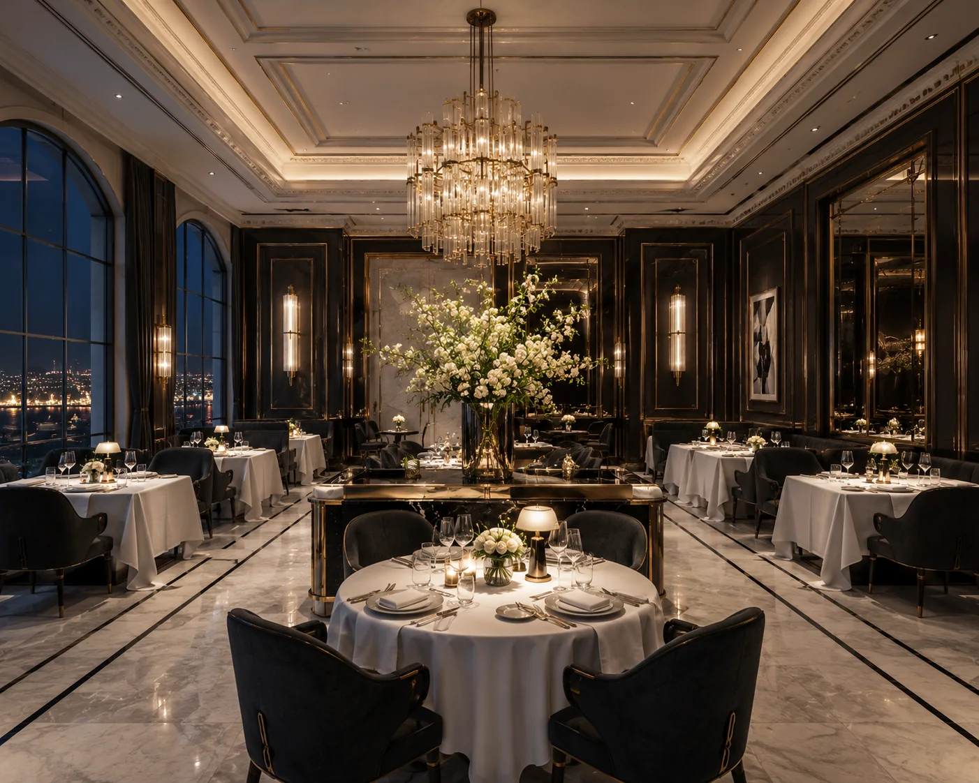 Fine Dining Restoran - ARSLANTAŞLI İç Mimarlık