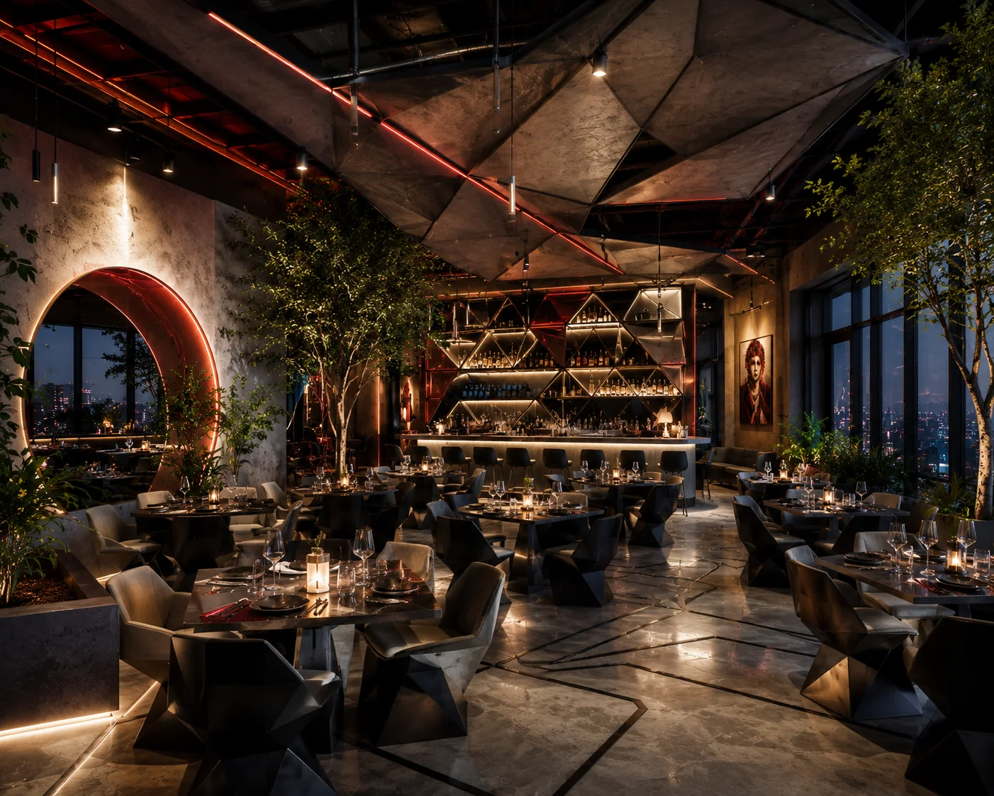 Modern Kafe Tasarımı - ARSLANTAŞLI İç Mimarlık