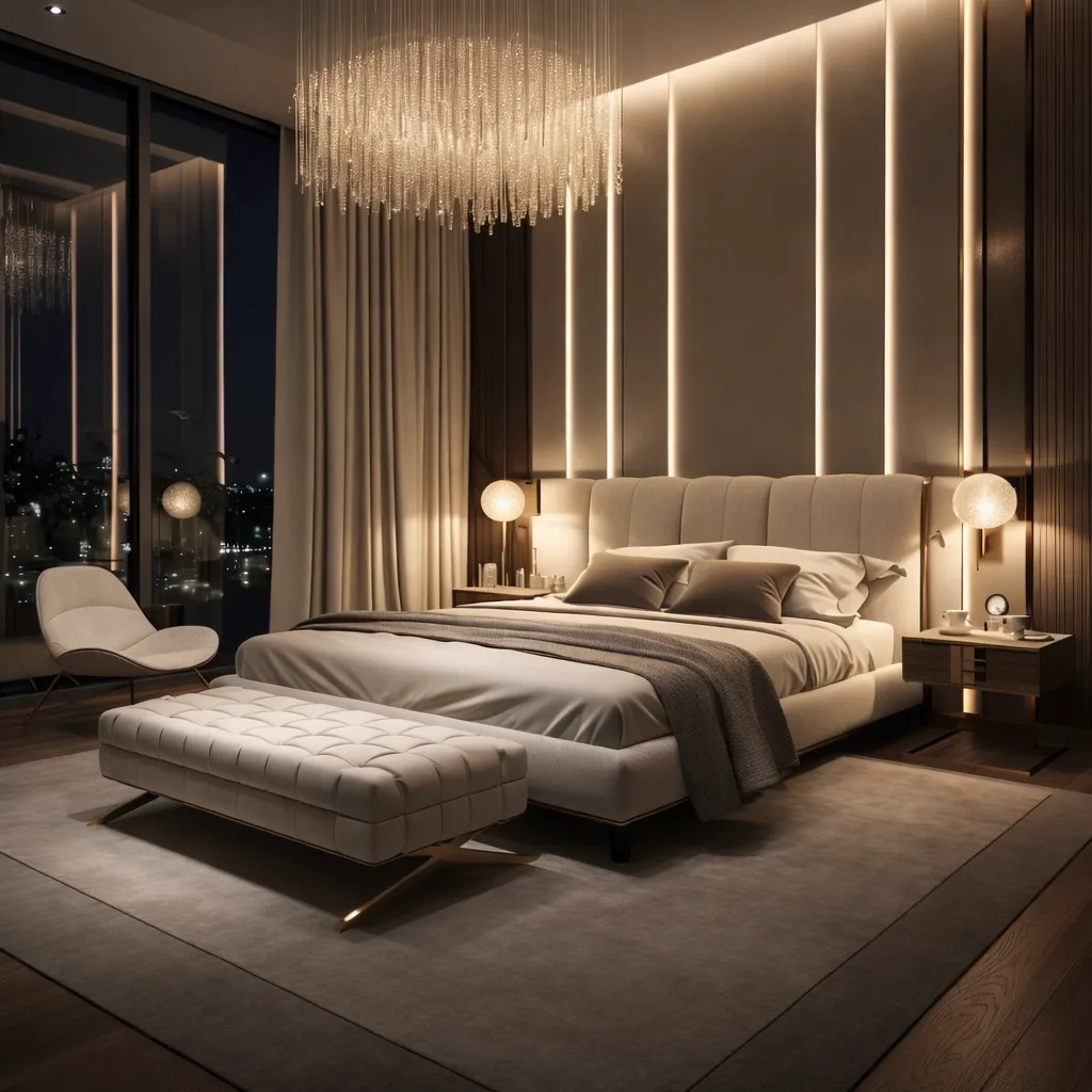 Gece Yatak Odası - ARSLANTAŞLI İç Mimarlık