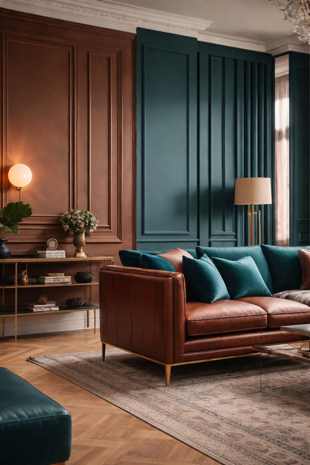 Renk Bloklu Luxury Salon - ARSLANTAŞLI İç Mimarlık